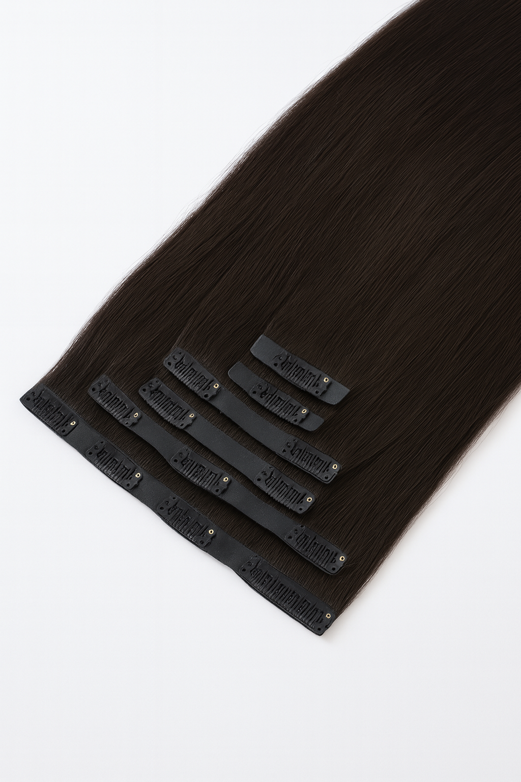 Invisible Silky Straight Clip-Ins